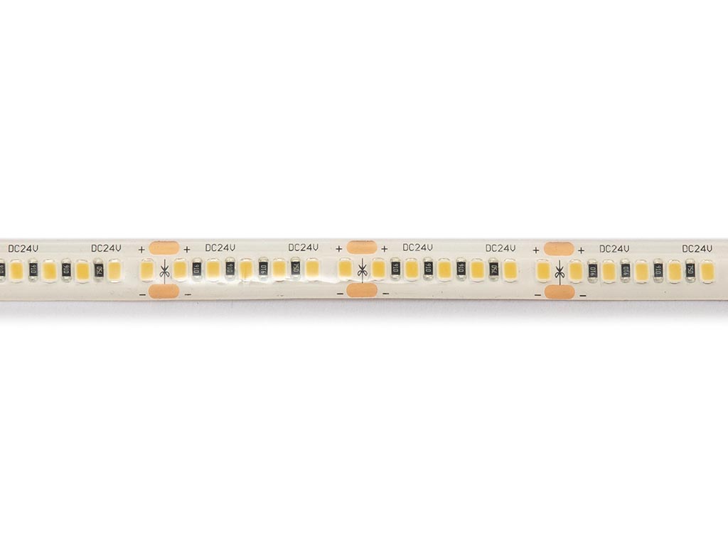 Flexible LED strip - white 4000K - 180 LEDs/m - 5 m - 24 V - IP61 - CRI90