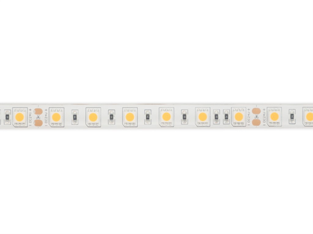 Flexibele LEDstrip - White 2700k - 60 LEDs/m - 5 M - 24 V - Ip61 - Cri90