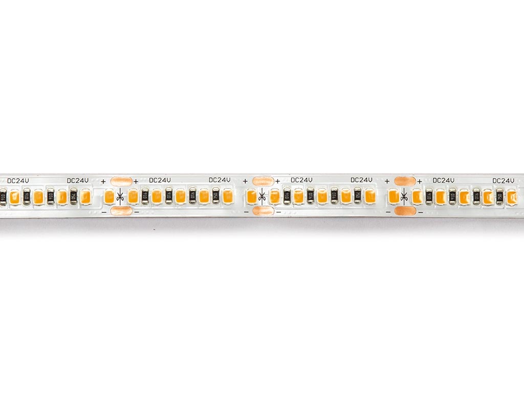 Flexible LED strip - white 2700K - 180 LEDs/m - 40 m - 24 V - IP20 - CRI90