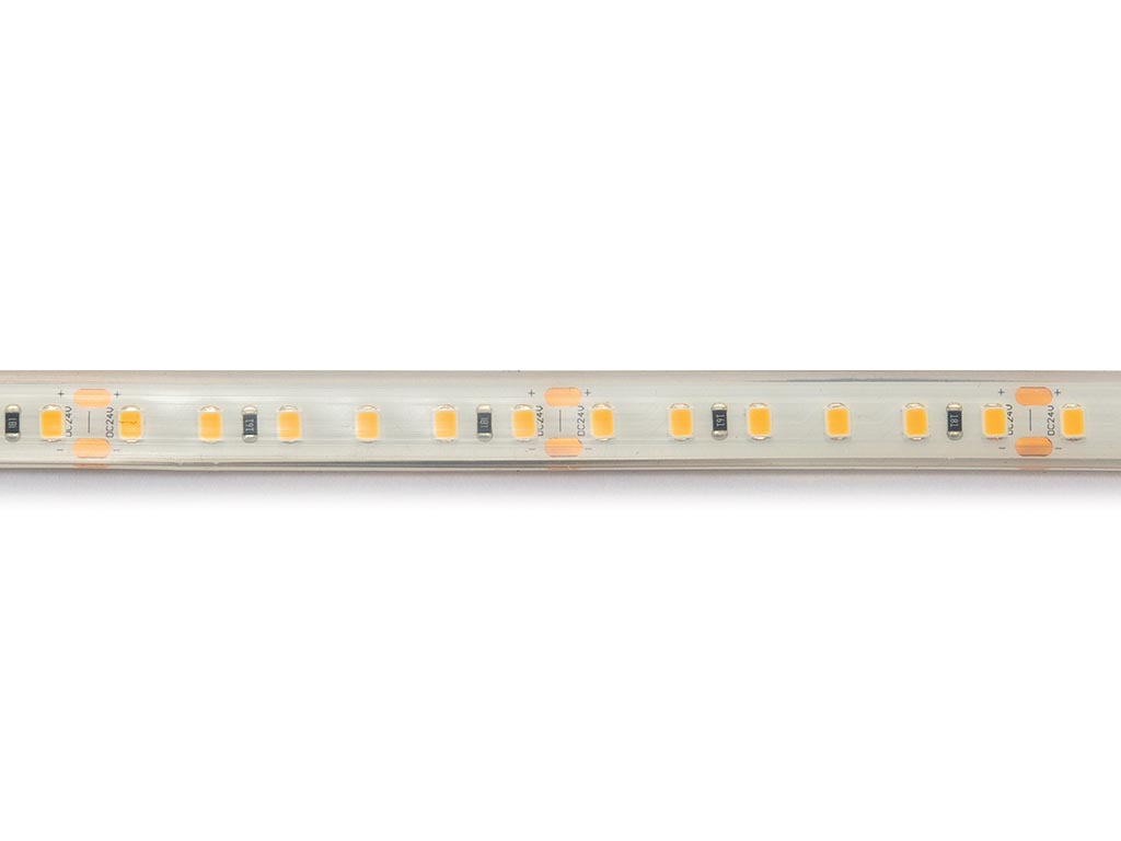 Flexible LED Strip - White 2400K - 120 LEDs/m - 5 m - 24 V - IP68 - CRI90