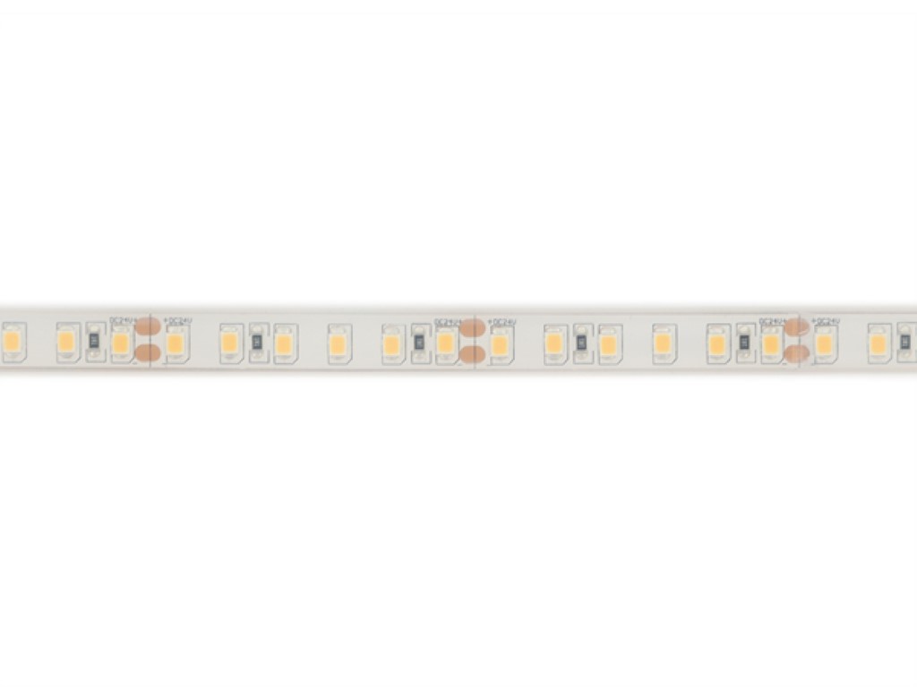 Flexibele LEDstrip - White 3000k - 120 LEDs/m - 5 M - 24 V - Ip68 - Cri90