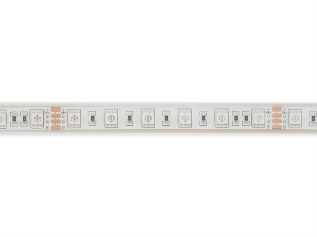 Flexible LED Strip - RGB - 60 LEDs/m - 5 M - 24 V - Ip68