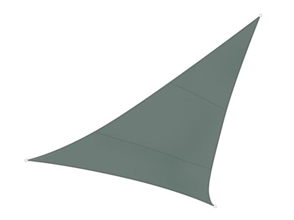 Sun Sail - Triangular - 3.6 X 3.6 X 3.6 M - Blue-grey