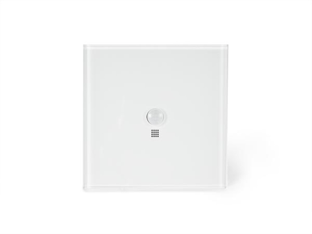 Edge Lit Control Module With 1 Touch Key And Built-in Motion And Twilight Sensor (white Edition)